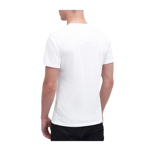 Barbour Intl. T-shirt T-shirt Uomo Small Logo in cotone S P25 - BARBOURINTERNATIONALMTS0141 - WH51 - S - Francavilla Moda